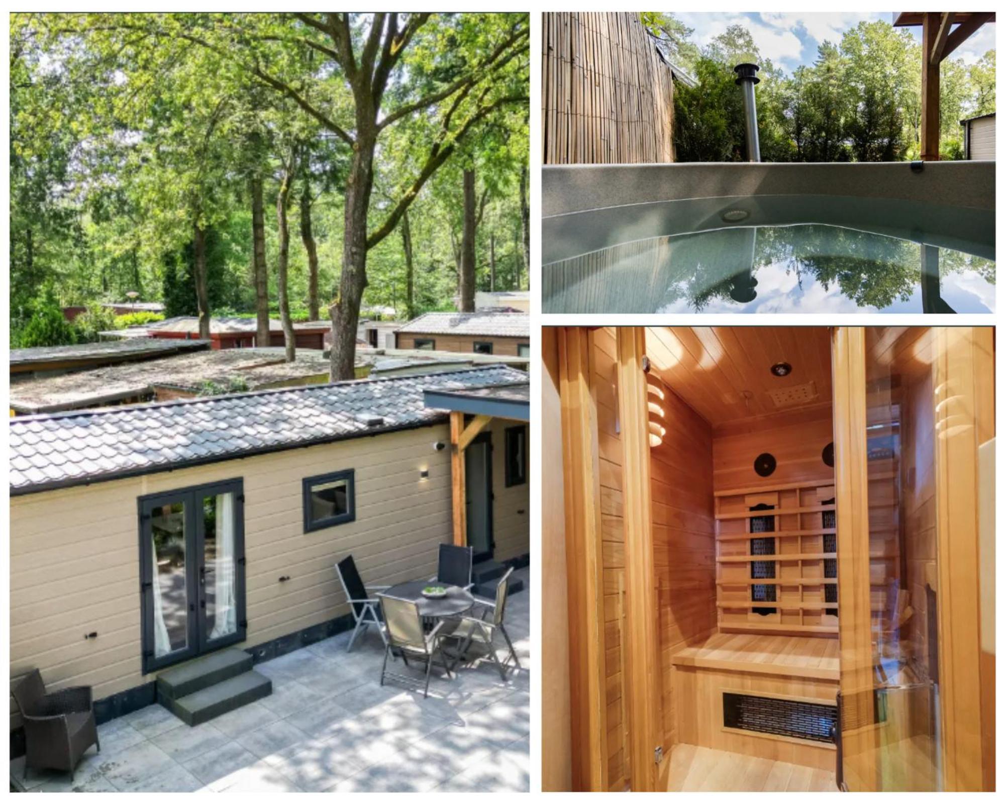 Veluwe Hoenderloo Luxury Chalet With Private Sauna And Hot Tub - Swimming Pool Tennis Court Supermarket Bowling Alley Theatre And Entertainment For Children Exteriör bild